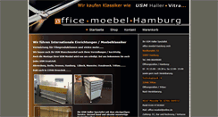 Desktop Screenshot of office-moebel-hamburg.de